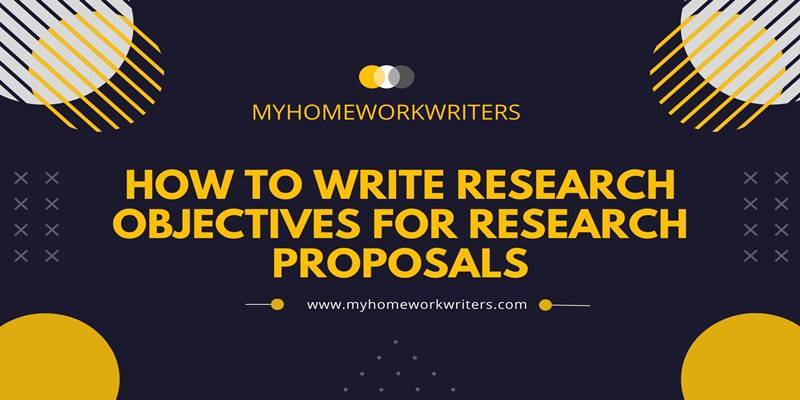 How to write research objectives for research proposals